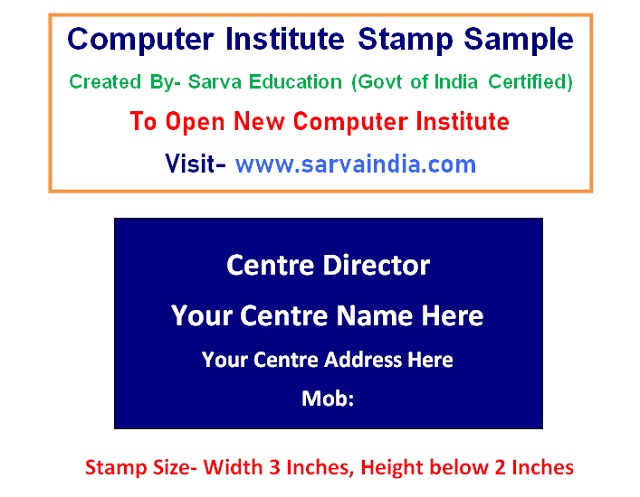 Download Free Institute Stamp Seal Sample format with designing tips